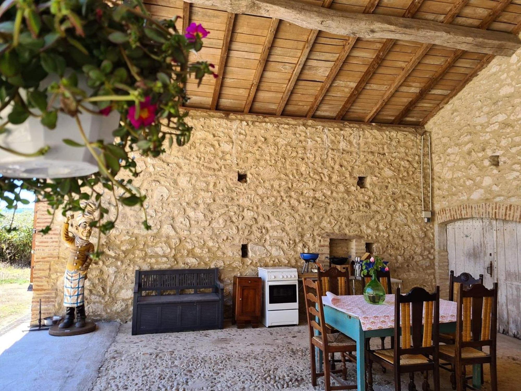 Le Coq En Repos Bed & Breakfast Saint-Sylvestre-sur-Lot Exterior foto